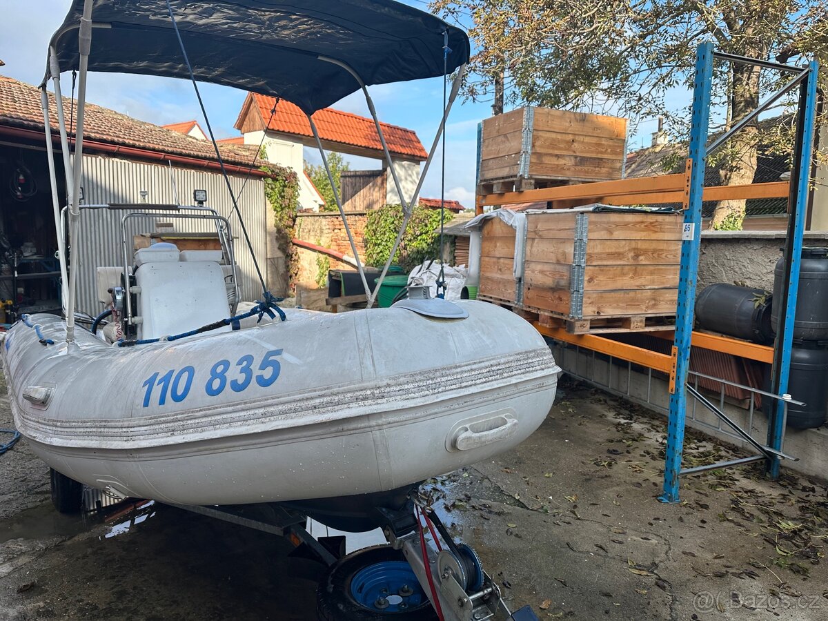 Gumový člun RIB ADVENTURE V450 cena s vlekem. - 10