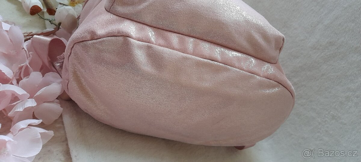 Reserved růžový třpytivý batoh - 10