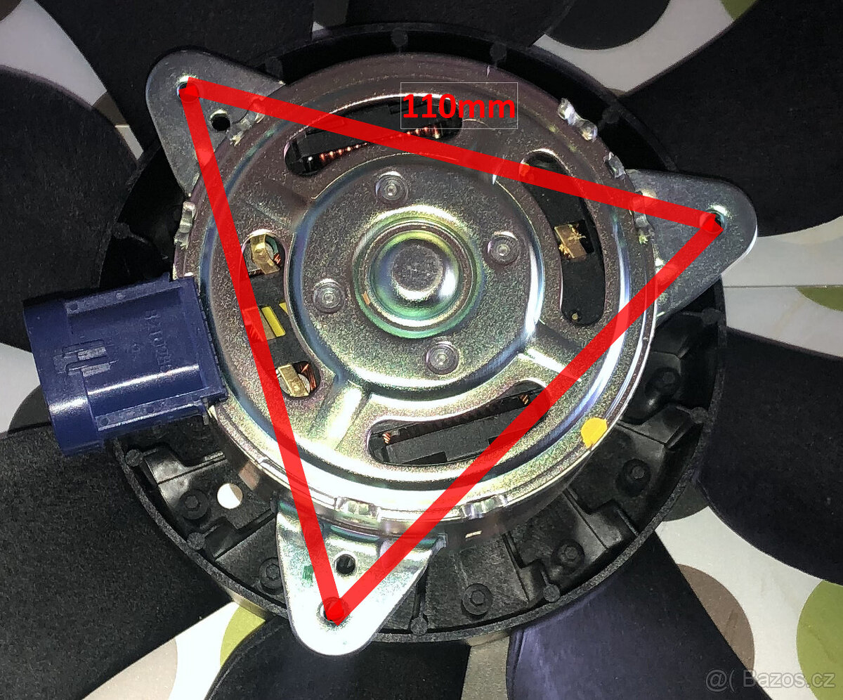 nový ventilátor chladiče RENAULT CAPTUR, CLIO a DACIA - 10