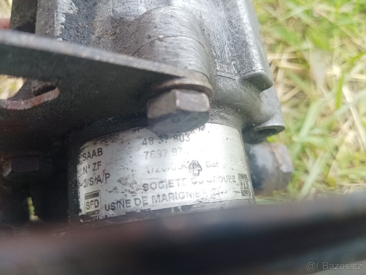 Saab 9-5 3.0 V6 - motor, alternátor, klimakompresor, servo - 10