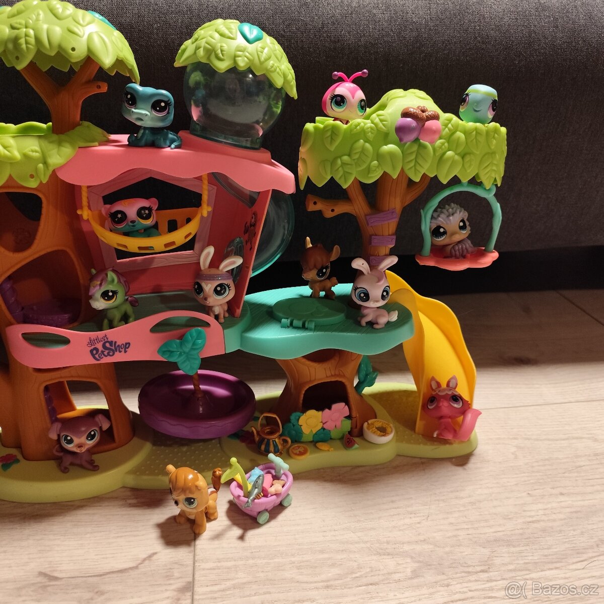 LPS stromový domeček spoustu zvířátek a doplňky - 10