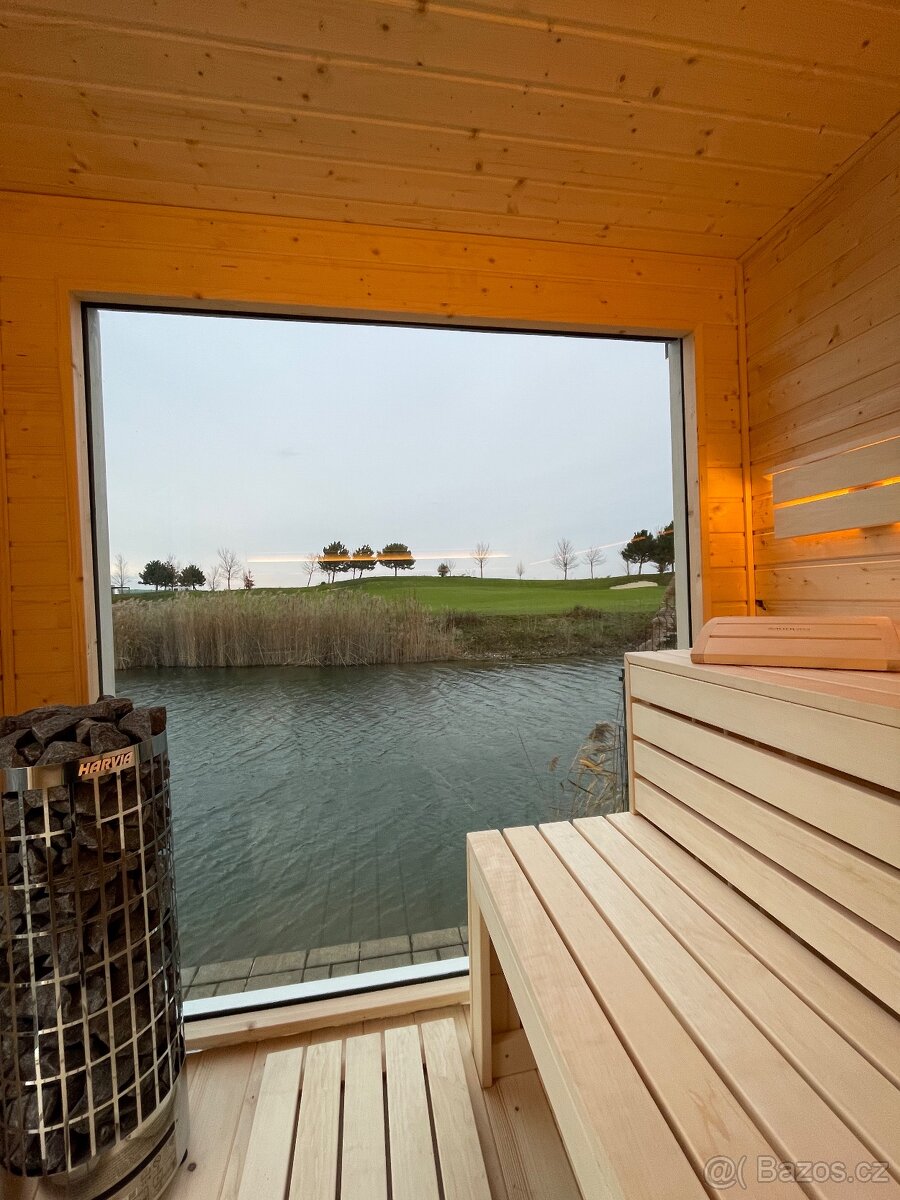 Venkovní Fínska sauna MEGA - 10