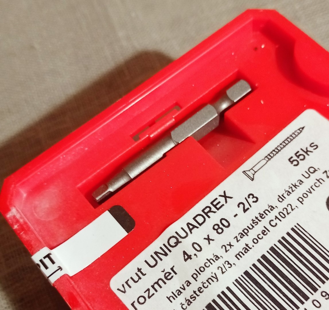 vruty Uniquadrex různé 6x originál balení - 10