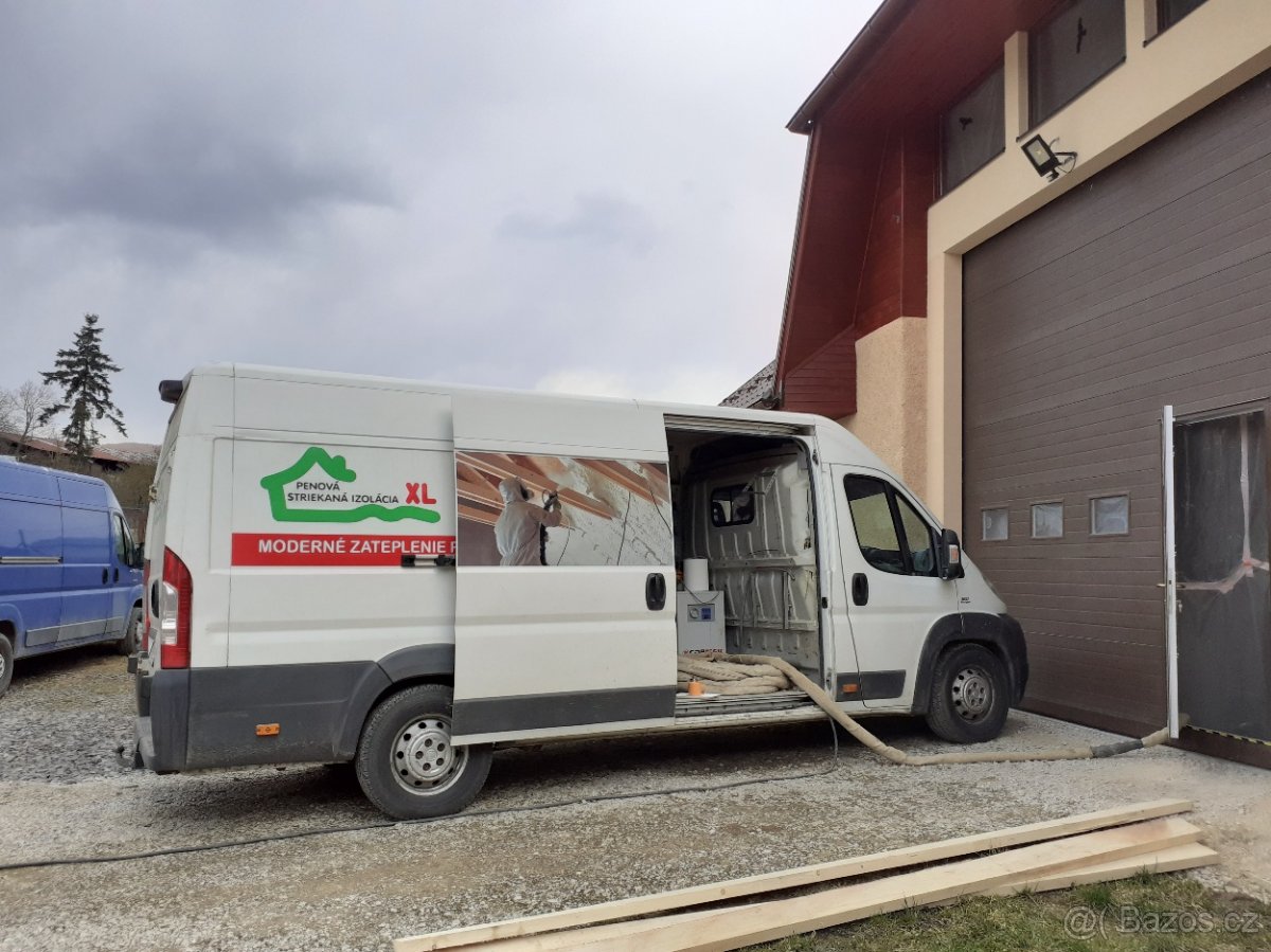 Stříkaná izolace PUR pěnou, chytrá pěna TOP AKCE - 10