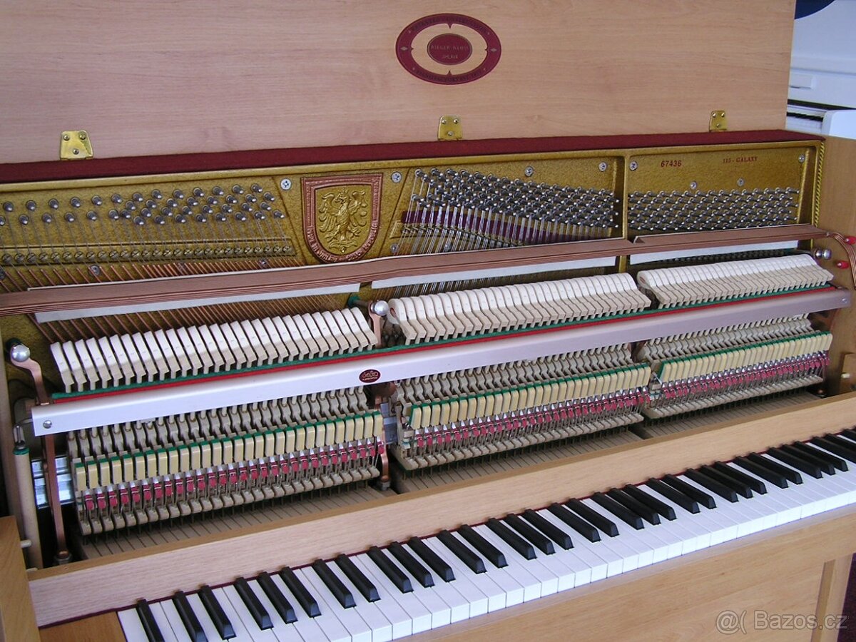 Prodám pianino Rieger Kloss - 10