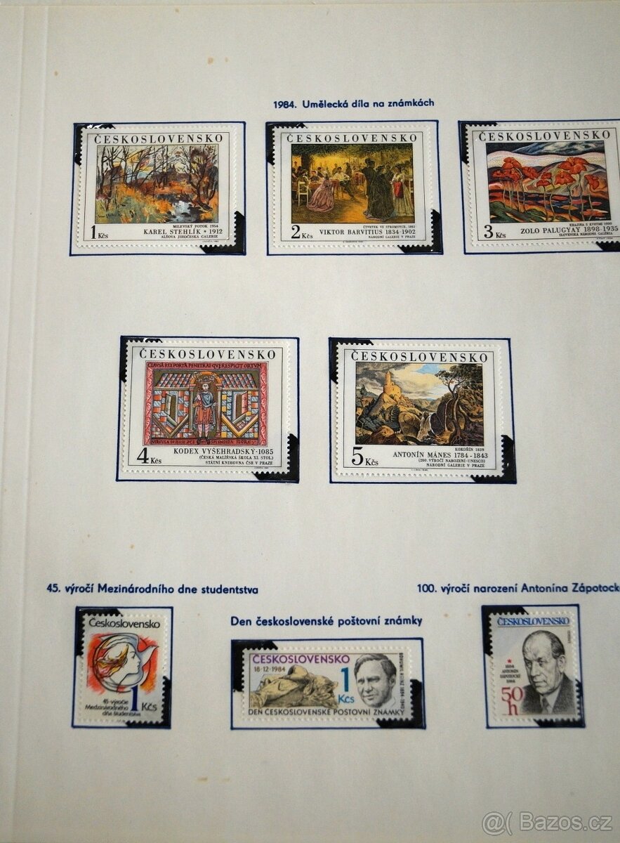 ČSR 2 - KOMPLETNÍ ROČNÍK 1984 - svěží na listech Pofis - 10