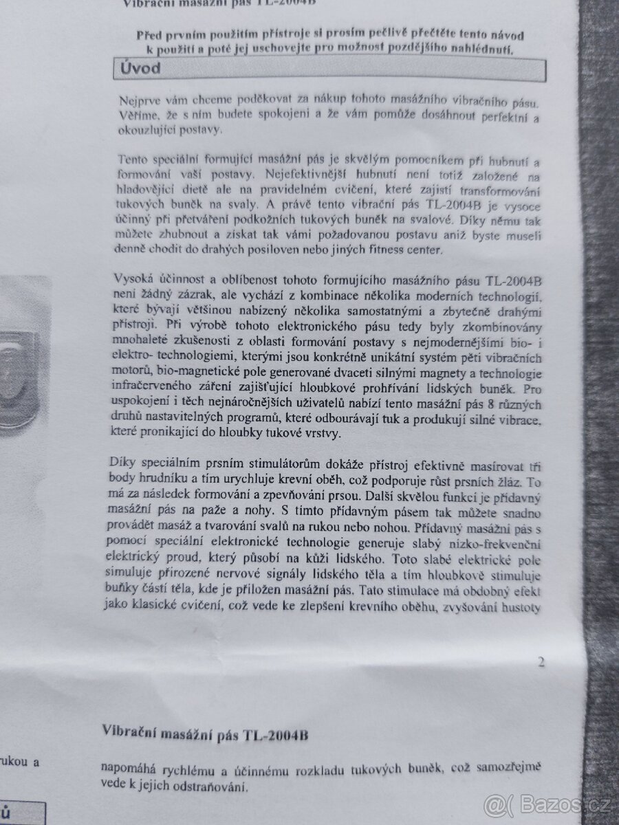 Tvarujici masážní vibracni pas - 10