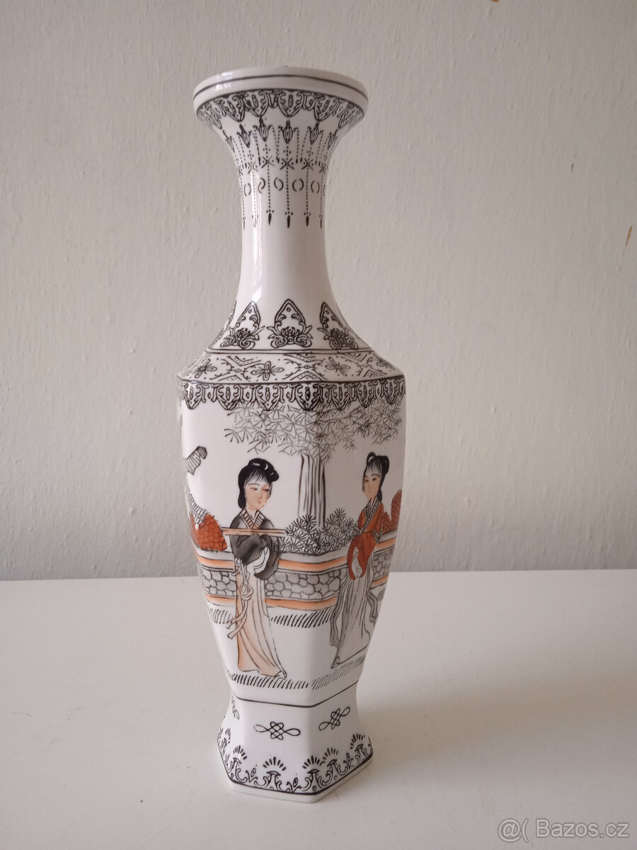 Starší sklo,vázy, mísy - 10