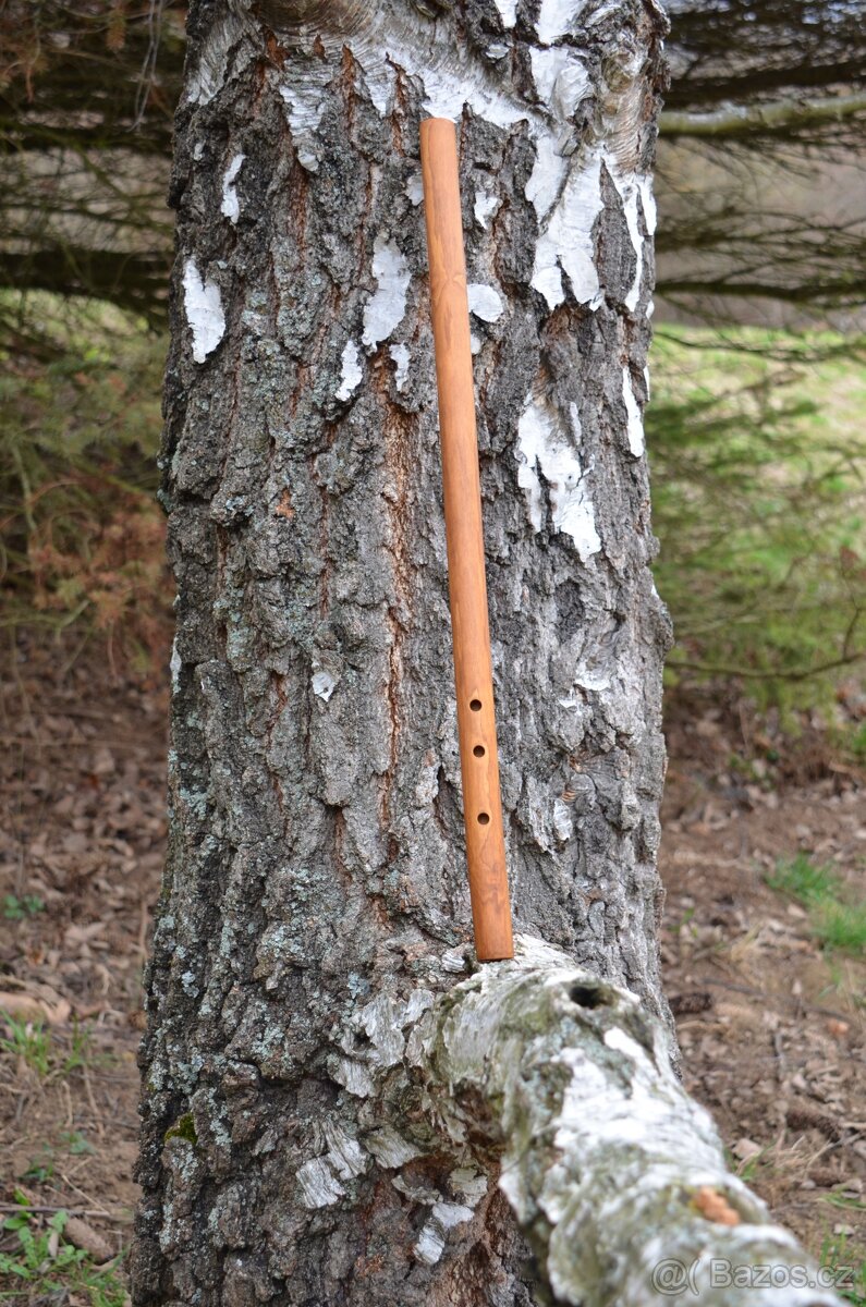 Pastierska trojdierková píšťala - 10