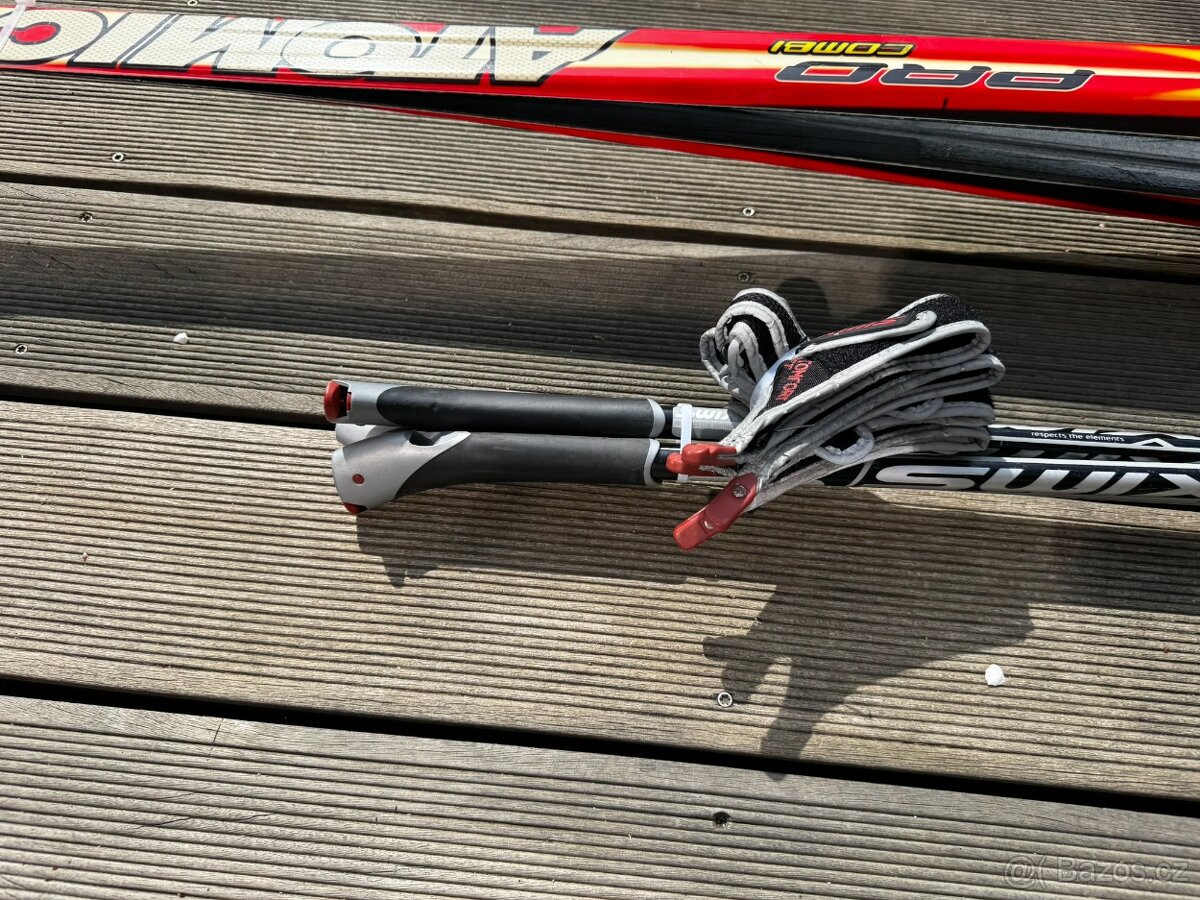 Komplet běžky Atomic 190 + 3x hůlky + mazivo a čistění - 10