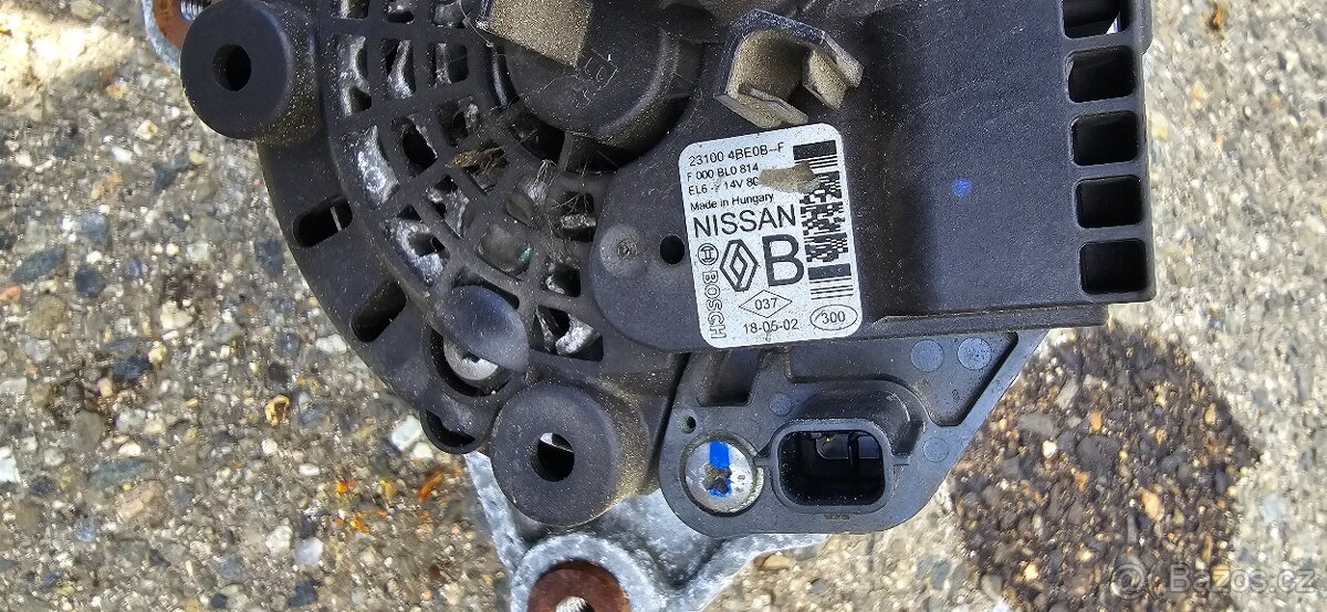 Renault 1.2tce turbo, alternátor, starter - 10