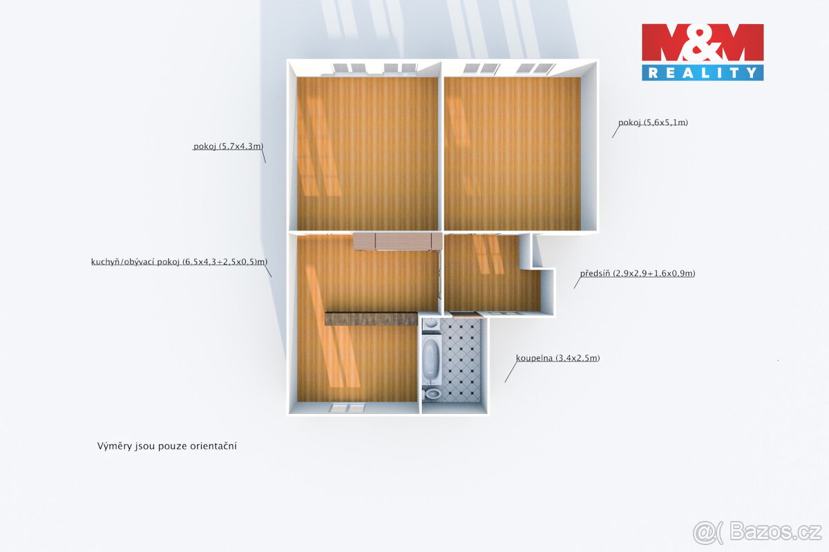 Prodej bytu 3+kk, 100 m², Klatovy, ul. Vídeňská - 10
