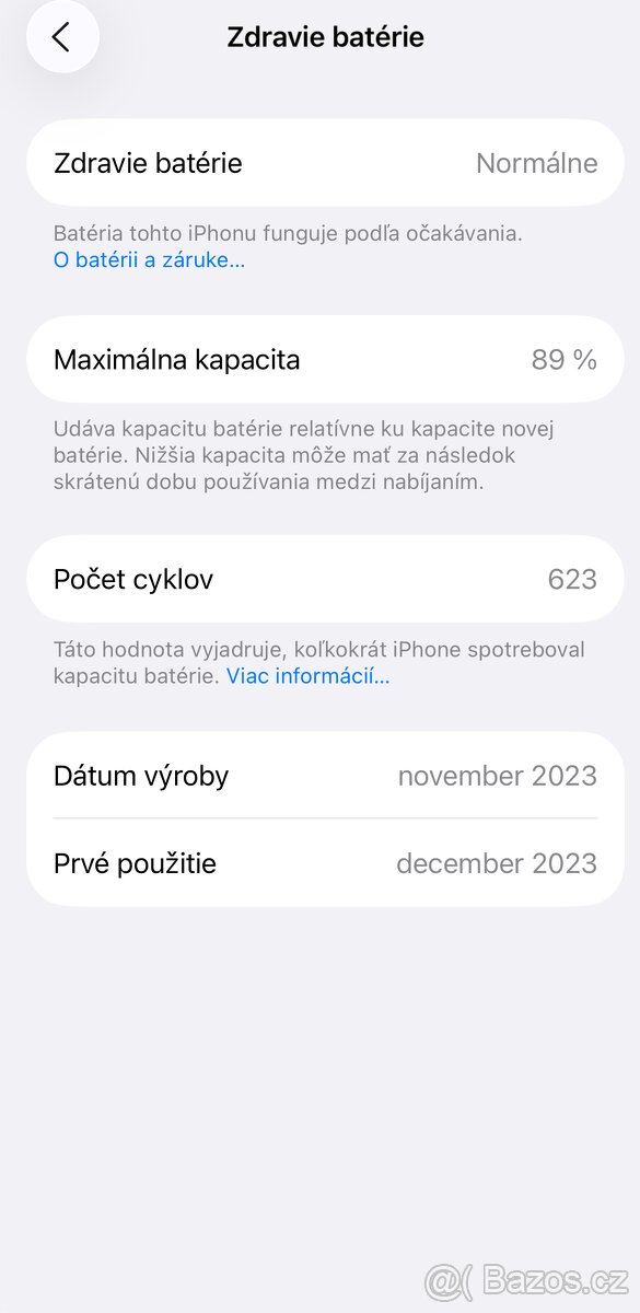 iPhone 15 Pro 128GB White Titanium + ZÁRUKA - 10