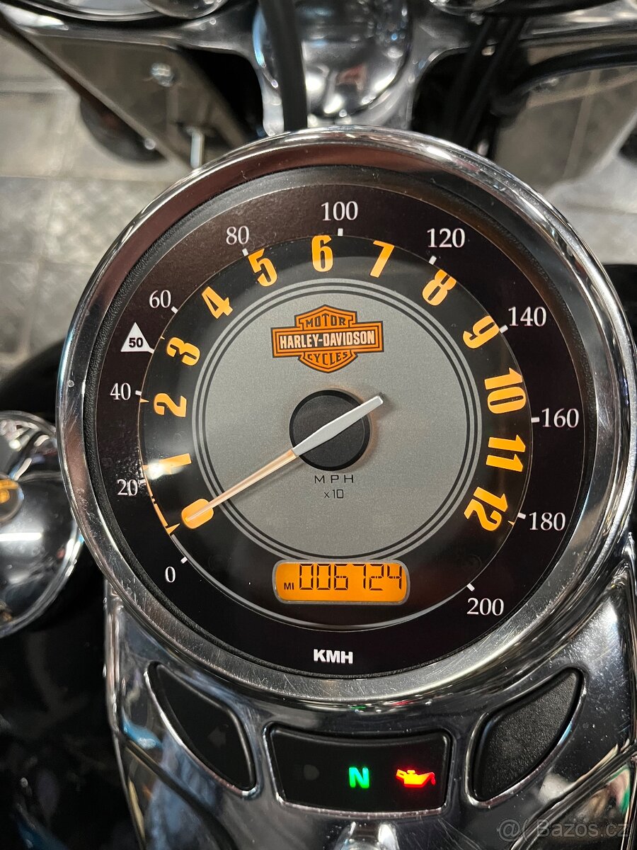 H-D FLSTC 10.000km/Odpočet - 10