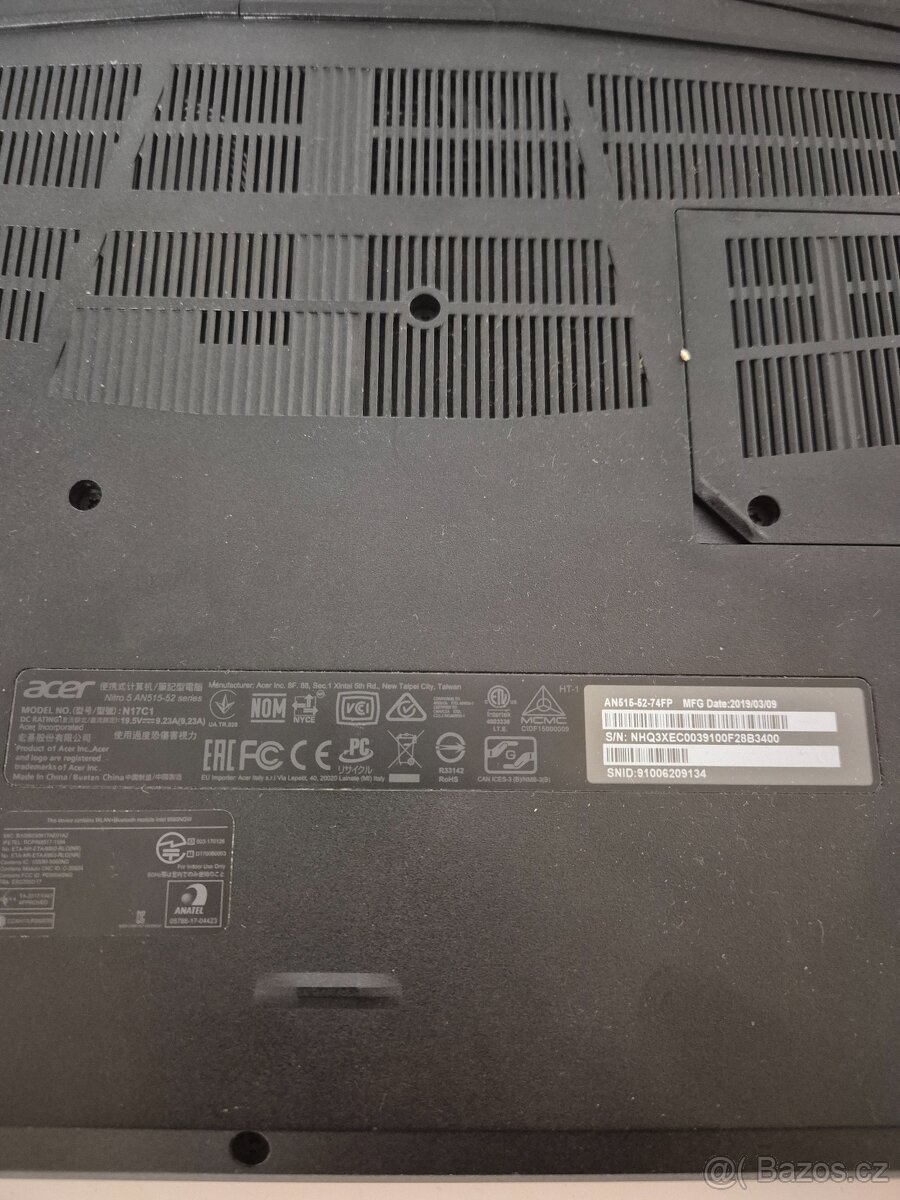 Herní notebook Acer Nitro 5 - 10