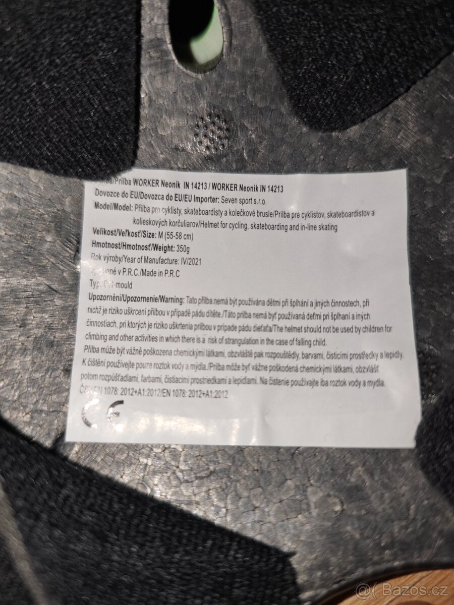 Přilba freestyle Worker neonic vel.M, nová - 10