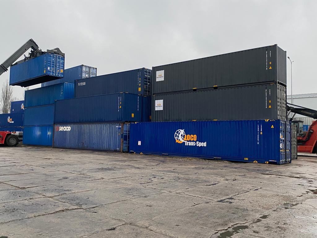 Nový lodní kontejner rv 2024 one way dv 20“ HC 40" - 10