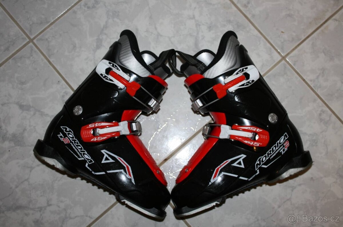 lyže Stockli 100 cm , lyžaky Atomic - 10