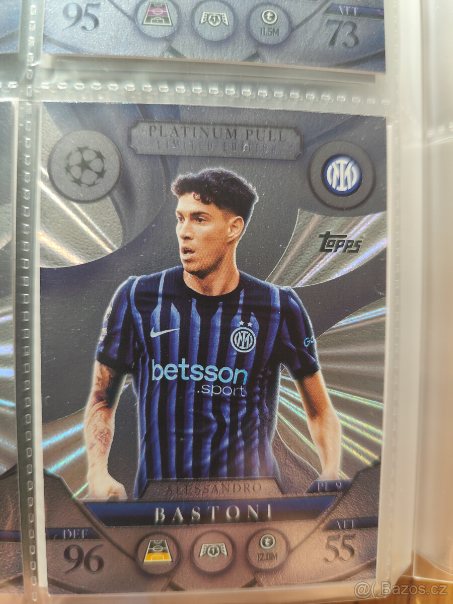 Fotbalové kartičky Match Attax 2025/26 Platinum limit editio - 10