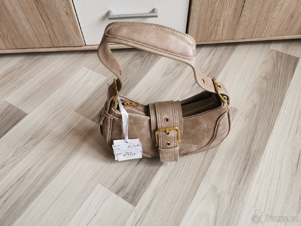 Béžová kabelka Phil S.R.L. Firenze - 10