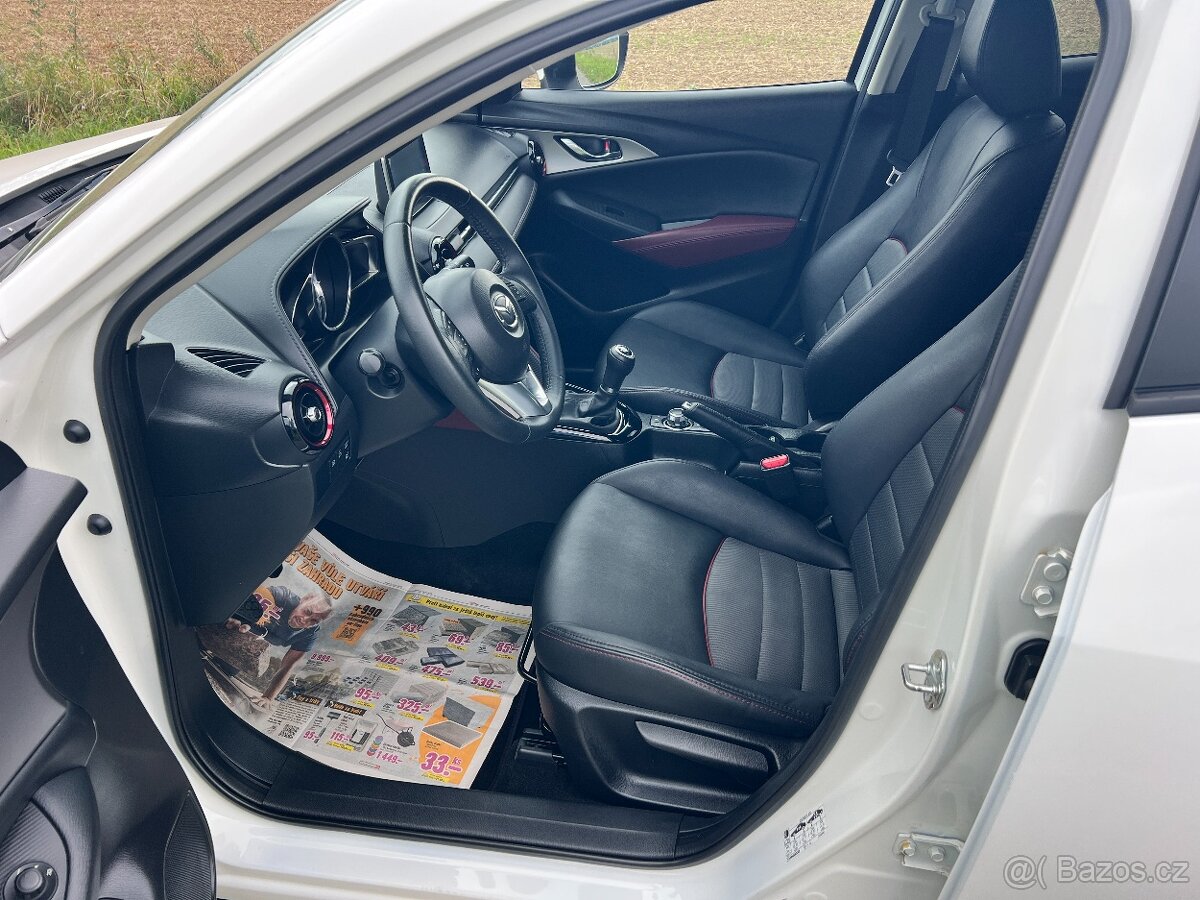► MAZDA CX-3 2.0i 88KW SKYACTIV SPORTS NAVI-LED-KAMERA-TAŽNÉ - 10