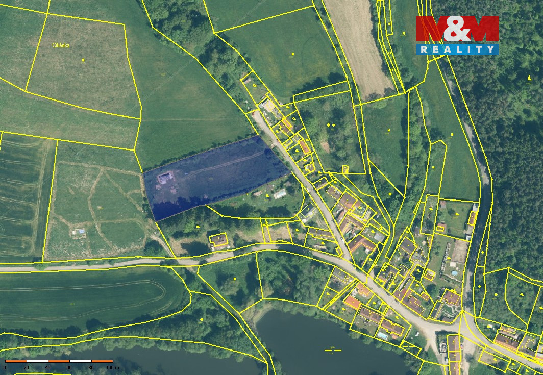 Prodej pozemku k bydlení, 5811 m², Mirotice - 10