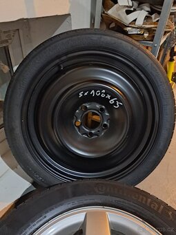 Alu kola 5x108 r 16 + zimní pneu 205/60/r16 Continental - 10