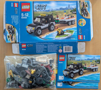 Různé LEGO sety, kompletní. City, StarWars - 10