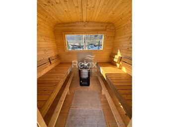 Zahradní 3M CUBE SAUNA s terasou - 10