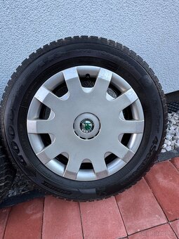Zimní kompletní sada na Octavii 5x100 - 10