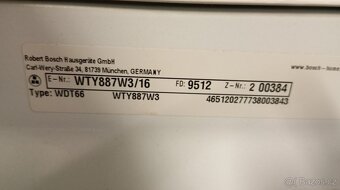 Pračka a sušička prádla Bosch - 10