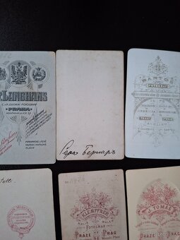 Staré kabinetní fotografie z 19. století - 10