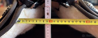 Westernový sedlový komplet 3) hnědý WADE - 10