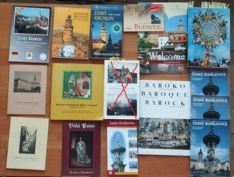 Průvodci Praha, Krumlov aj. v němčině. Slovníky, učebnice Nj - 10