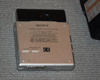 MINIDISC minidisk recorder SONY MZ-R90,DO,přísluš.,adapter - 10