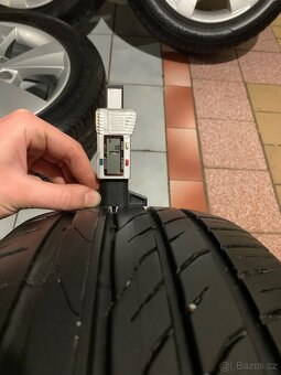Alu kola Škoda R16 5X112 LETNÍ PNEU 205/55 R16 7mm - 10