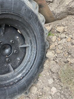 Malotraktor, traktor domácí výroby, motor Škoda Spartak - 10