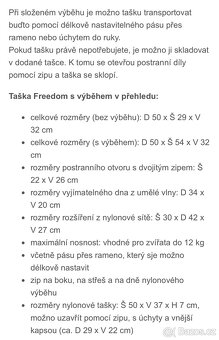 Prodám novou tašku pro kočičku s výběhem - 10