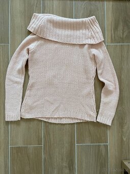 Růžový / Meruňkový svetr zn. Orsay - 10