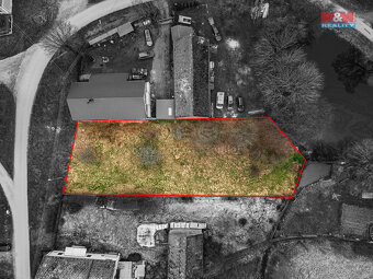 Prodej pozemku k bydlení 1403m2 v Olbramově, okr. Tachov - 10