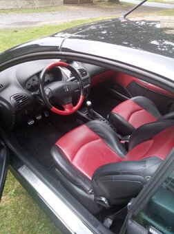 Peugeot 206cc 1.616v 80kw rok 7/2002 Platimum - 10