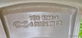 Alu kola originál Škoda 5x112 6,5x17 ET38 565 601 025 J - 10