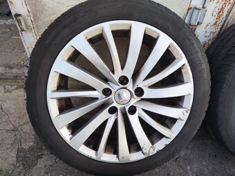 17"letní alu sada 5x112 origo Seat Exeo Audi A4 Octavia - 10