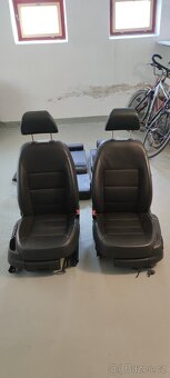 Polokožené sedačky octavia 2 PAMÄŤOVÁ - 10