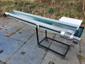 Dopravník - transportér na piliny, štěpku a uhlí - 10