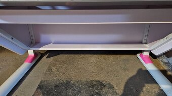 Dětský rostoucí psací stůl, bílý - 10