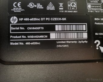 Malý PC HP 460-a020nc čtyřjádro Wifi - 10