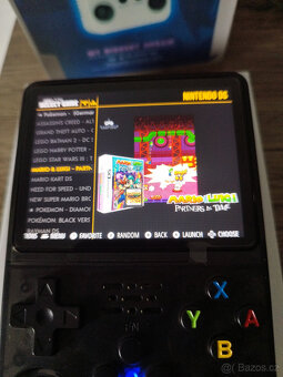 Handheld konzole R36S černá (verze ArkOS 2.0) +15000 her - 10