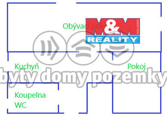 Pronájem bytu 2+1, 51 m², Teplá, ul. Školní - 10