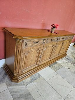 Komoda Rustikální šířka 216 cm - 10